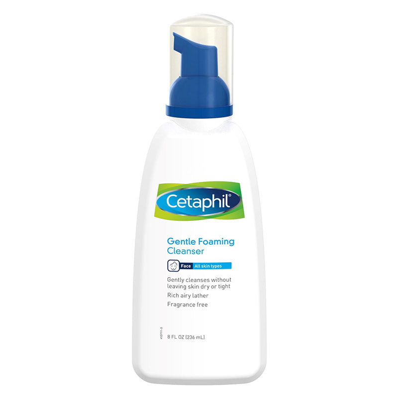 Cetaphil Gentle Foaming Cleanser 236ml soap-free foaming cleanser