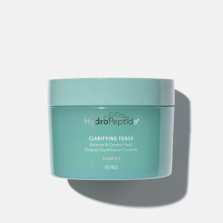 HydroPeptide Clarifying Toner 60 pads for blemish-prone skin
