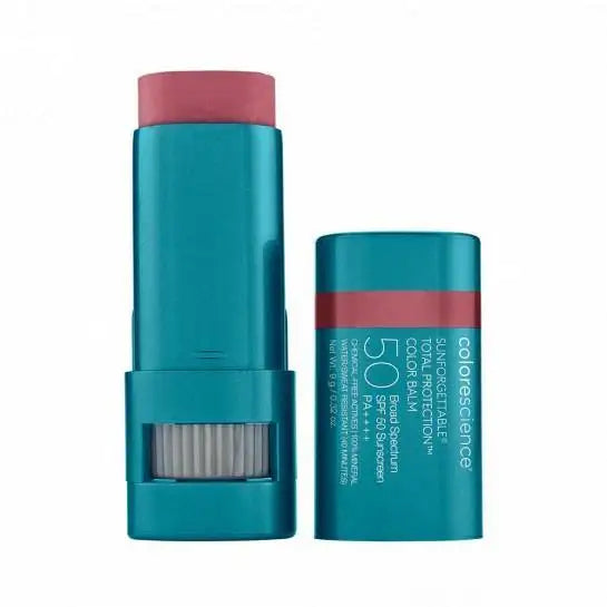 Colorescience Total Protection Color Balm SPF 50 in Blush tinted lip and cheek balm