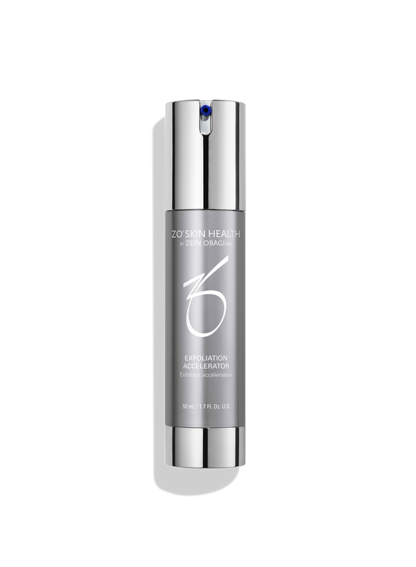 ZO Skin Health Exfoliation Accelerator – Glycolic and lactic acid complex designed to exfoliate + brighten skin
