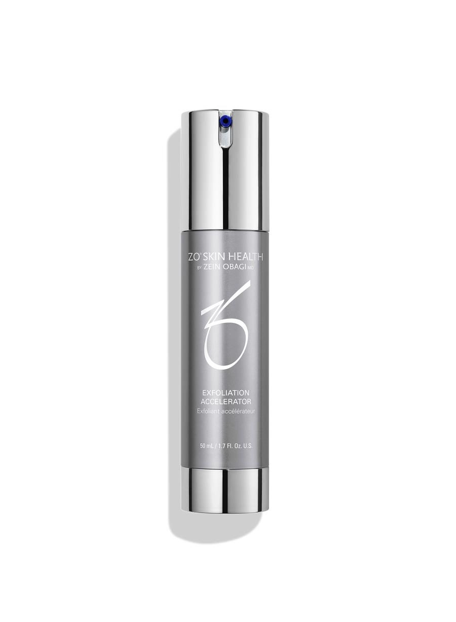 ZO Skin Health Exfoliation Accelerator – Glycolic and lactic acid complex designed to exfoliate + brighten skin
