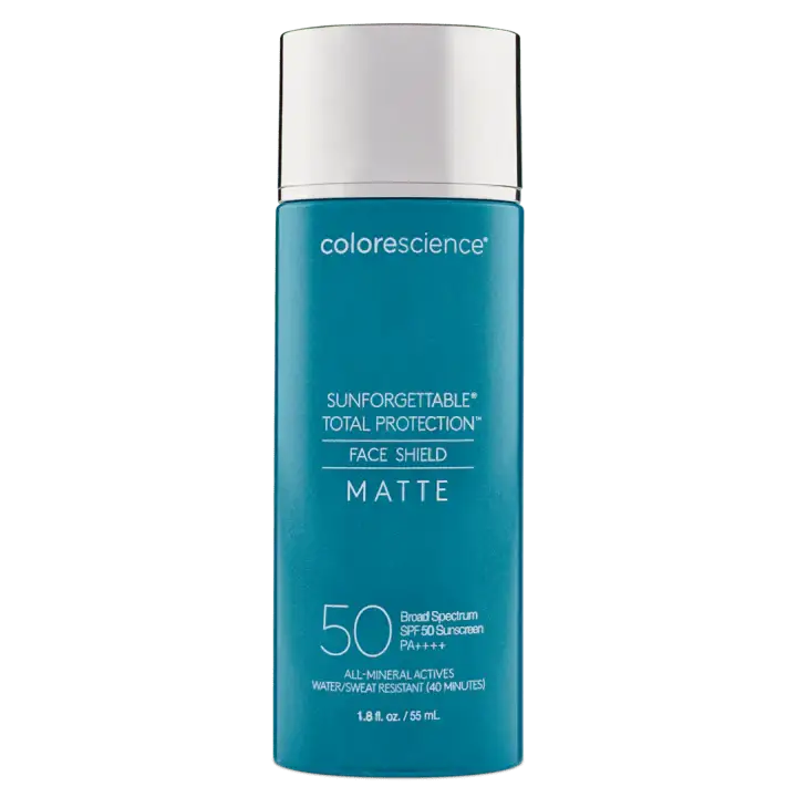 Colorescience Total Protection Face Shield Matte SPF 50 tinted mineral sunscreen
