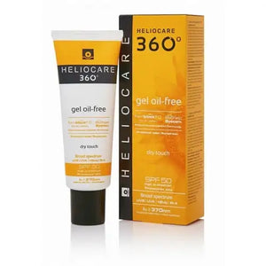 Heliocare 360 Oil-Free Gel Dry Touch SPF 50 shine-free facial sunscreen