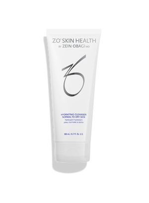 ZO Skin Health Hydrating Cleanser – Cleanses away impurities while minimising dryness and irritation