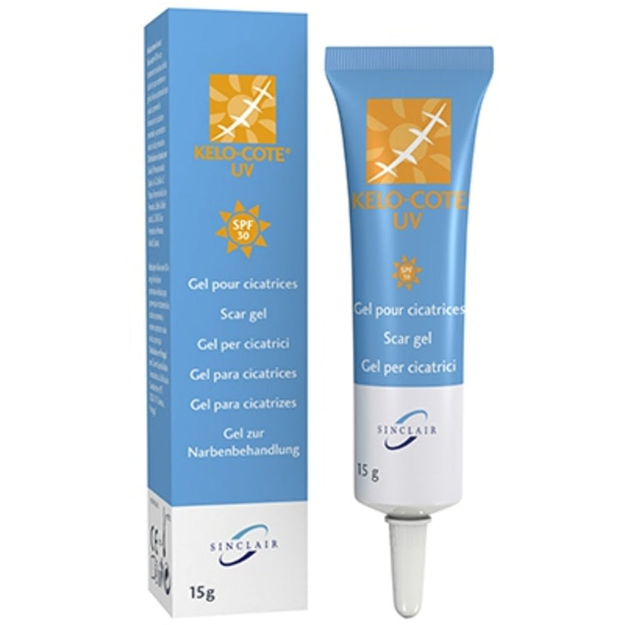 Kelo-cote UV Scar Gel SPF 30 15g silicone scar treatment