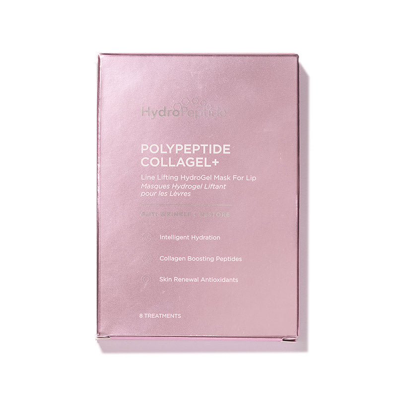 HydroPeptide PolyPeptide Collagel lip mask 8 pack hydrogel lip patches