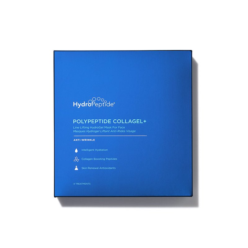 HydroPeptide PolyPeptide Collagel+ face mask 4 pack hydrogel treatment masks
