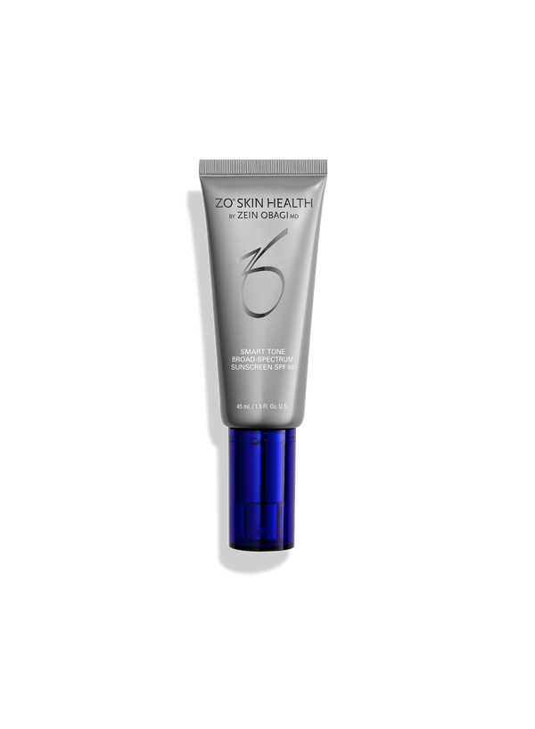 ZO Skin Health Smart Tone Broad-Spectrum SPF 50 – Ultra-lightweight sunscreen designed to blend into most skin tones