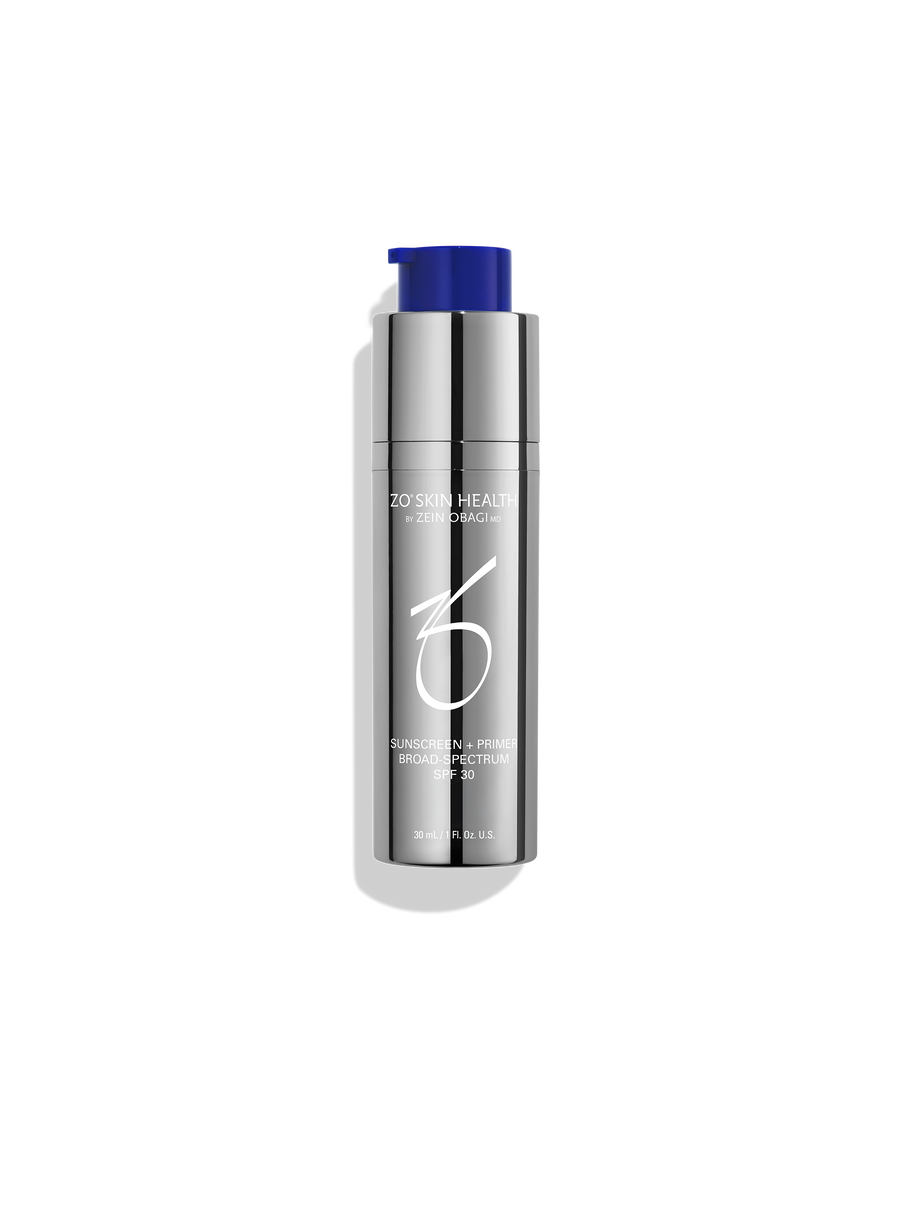 ZO Skin Health Sunscreen + Primer Broad-Spectrum SPF 30 – Dual-action sunscreen that doubles as a makeup primer for a smooth