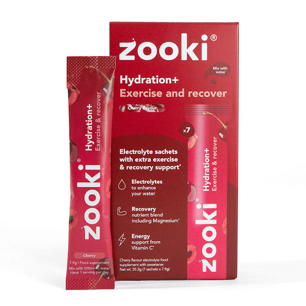 Zooki Electrolytes+ Exercise & Recover (Cherry)