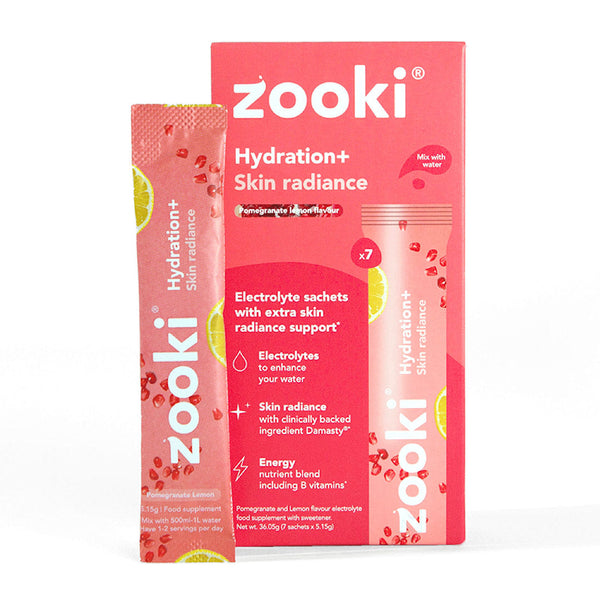 Zooki Electrolytes+ Skin Radiance (Pomegranate Lemon)