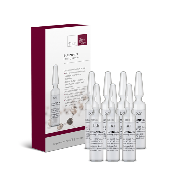 bdr Bota NT Peptide Relaxing Complex ampoules 7 x 2ml