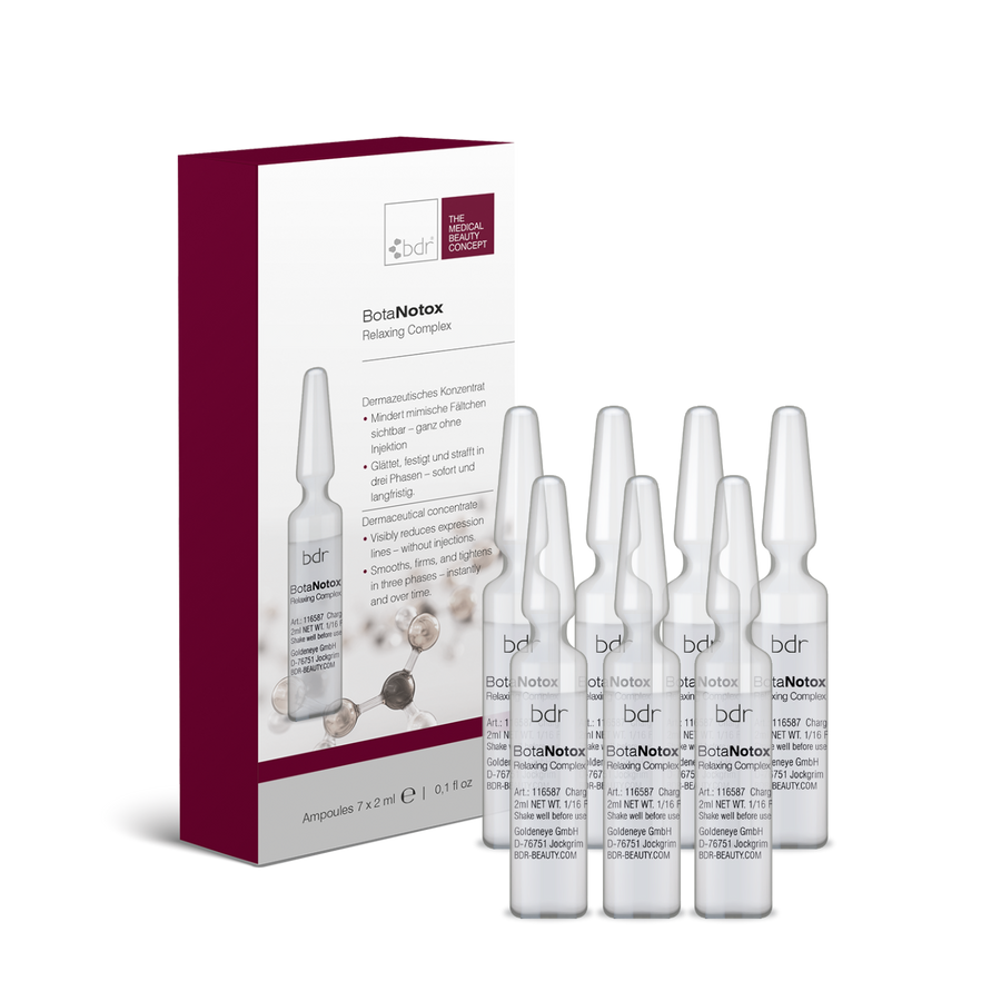 bdr Bota NT Peptide Relaxing Complex ampoules 7 x 2ml