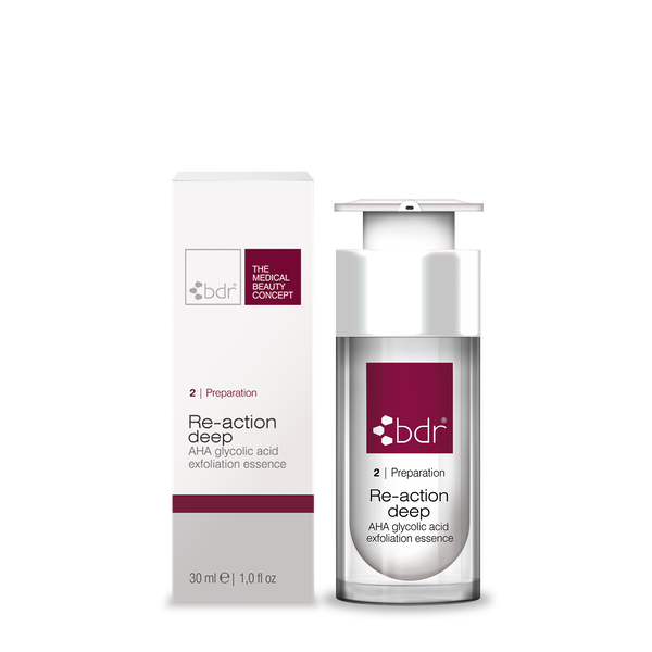 bdr Re-action Deep AHA Glycolic Acid Exfoliation Essence 30ml