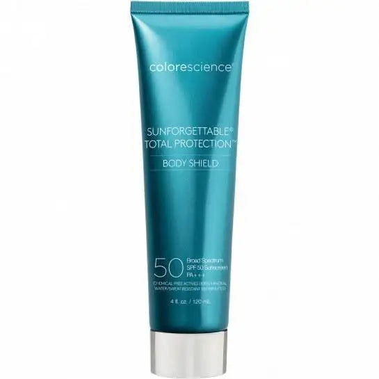 Colorescience Total Protection Body Shield Bronze SPF 50 tinted body sunscreen