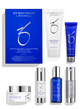 ZO Skin Health Complexion Smoothing + Clarifying Program kit box for normal to oily skin with Exfoliating Cleanser, Dual Action Scrub, Complexion Renewal Pads, Daily Power Defense, Complexion Clarifying Serum and Exfoliation Accelerator | Celsia Skin